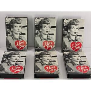 Vintage I Love Lucy The Collector's Edition Lot of 6 VHS Video Tapes - Series